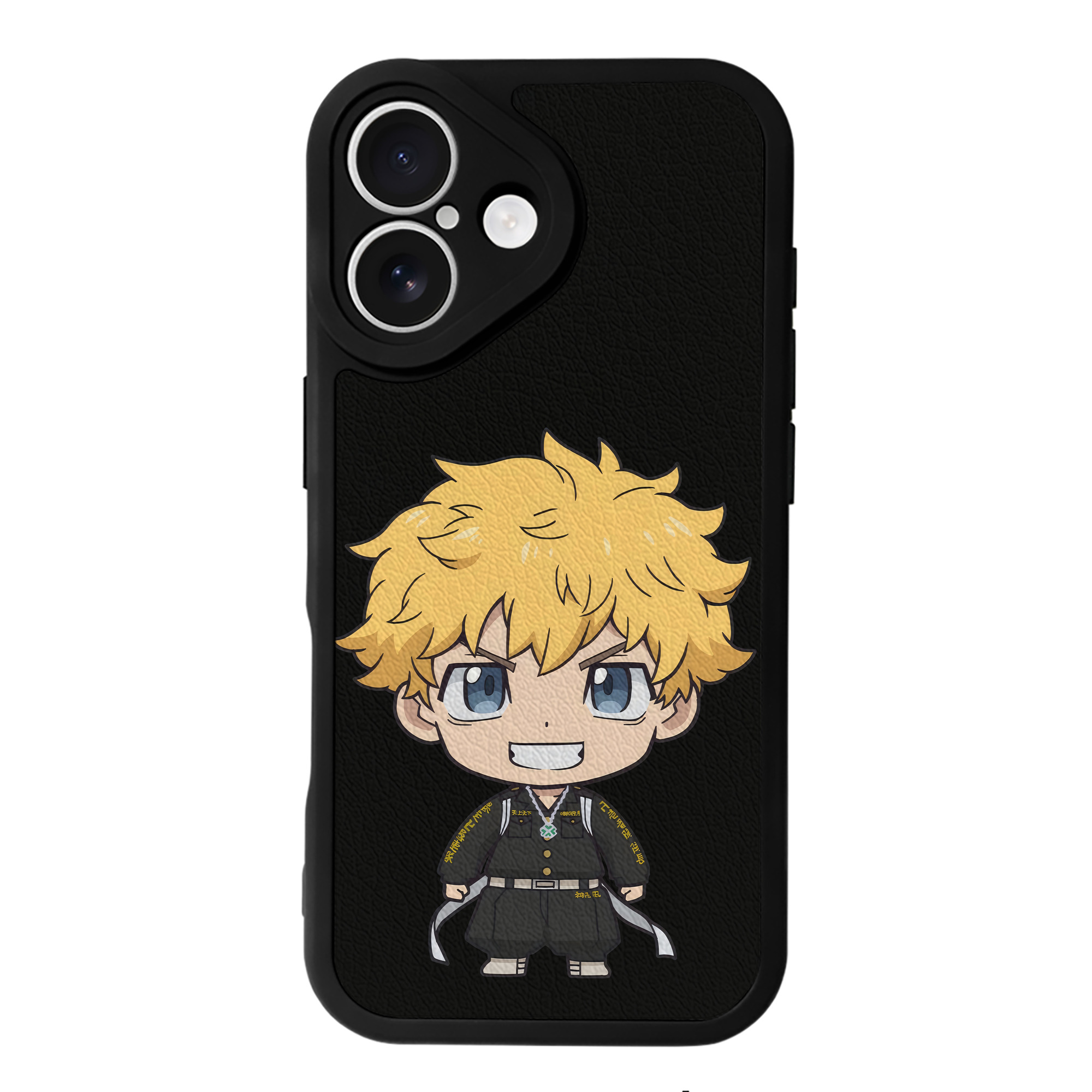 （画像用） 東京リベンジャーズ Tokyo Revengers 【iPhone 16シリーズ対応】シリコンスマホケース（レザー調） 材質：シリコン
